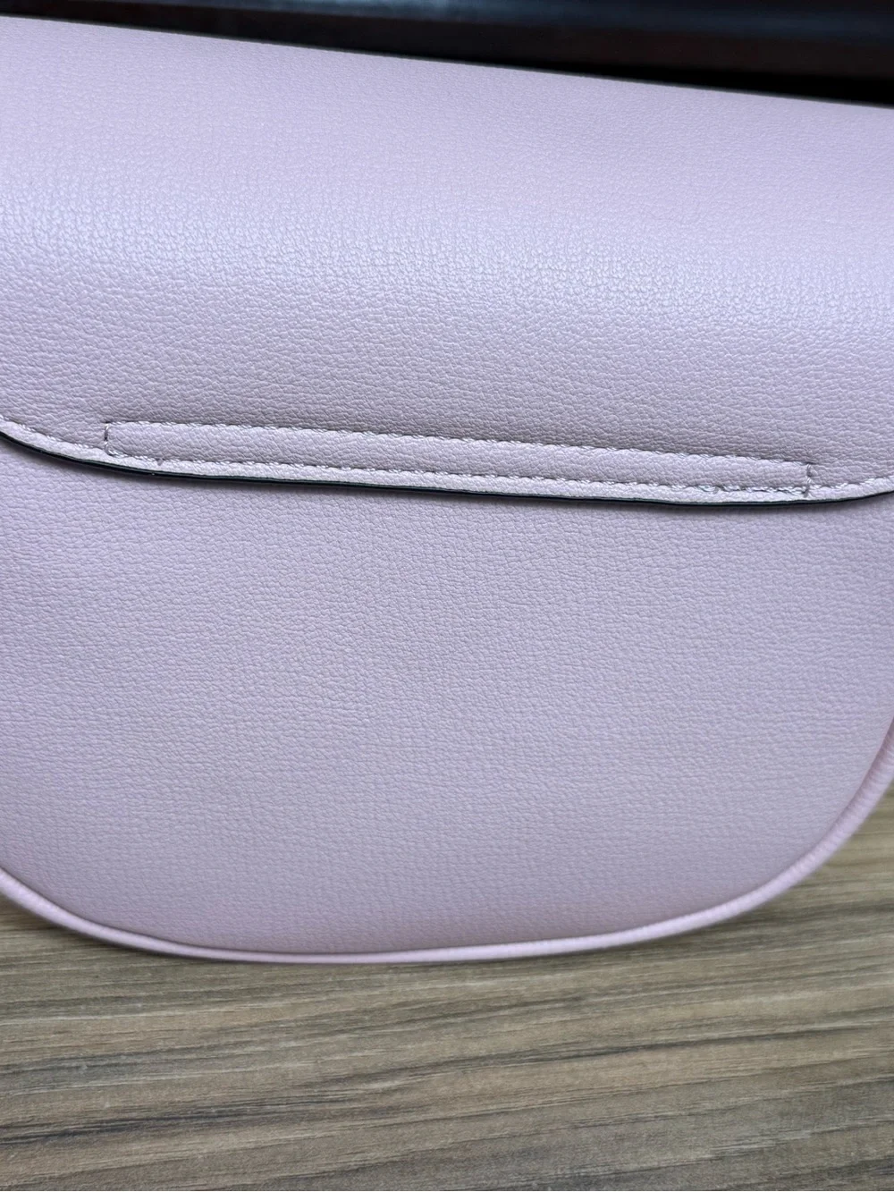 Adorable Pink Faux Leather Crossbody & Wallet Set Everyday Chic - Picture 14 of 14
